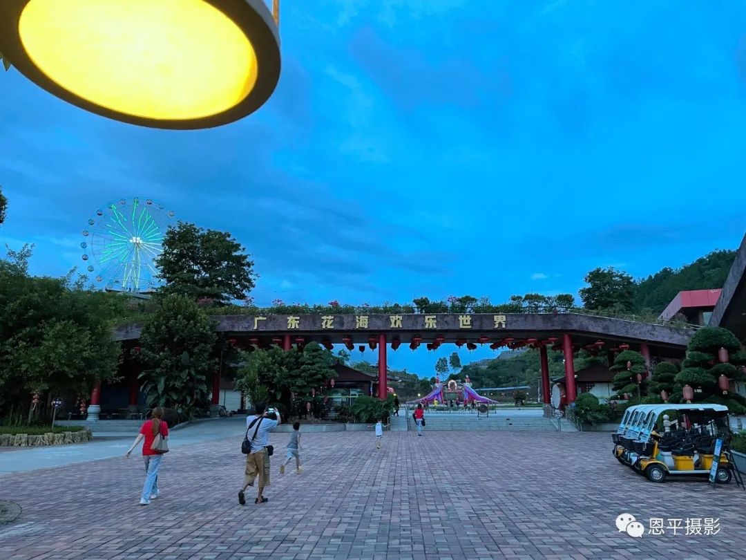 恩平摄协用光影记录花海欢乐世界五彩缤纷之夜(图13) 图片